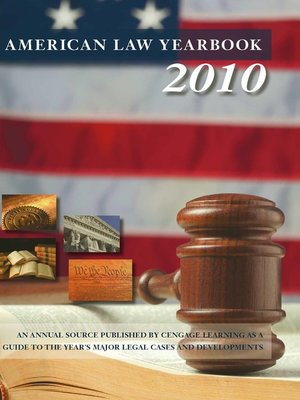cover image of American Law Yearbook 2010
